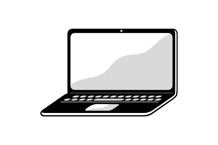 Person working on two computer screens.